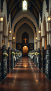 16 Beautiful Church Aisle Decoration Ideas for Your Wedding – WedPrepPro