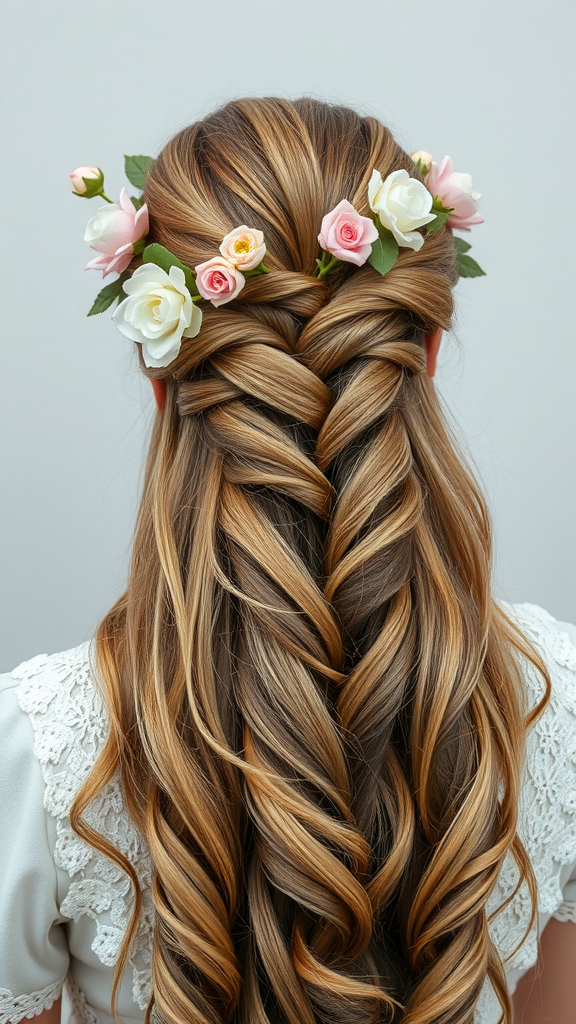 17 Stunning Half-Up Wedding Hairstyles for Long Hair