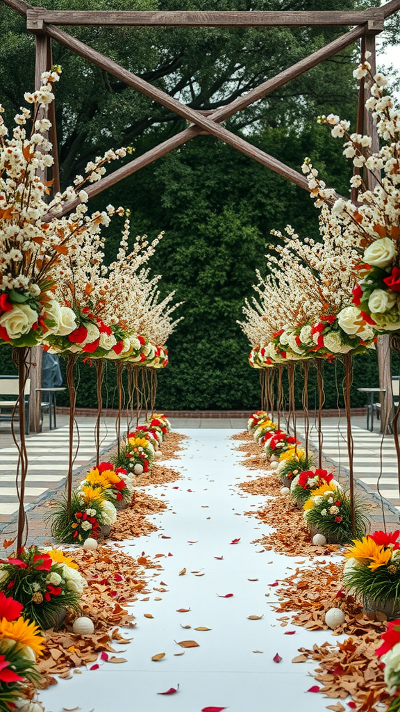 15 Stunning Wedding Aisle Decoration Ideas to Inspire Your Big Day