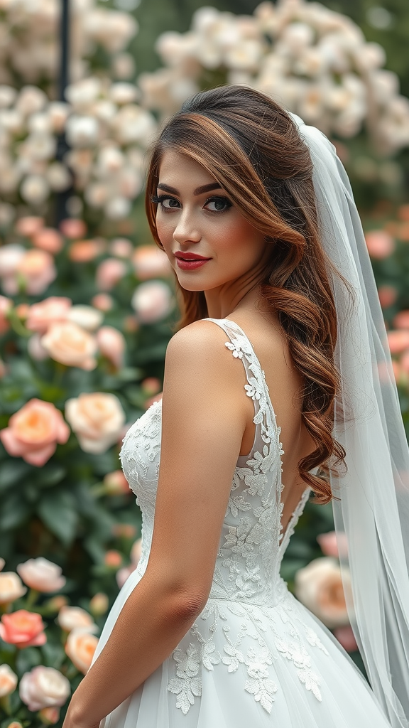 10 Stunning Wedding Hairstyles with Veils You’ll Love