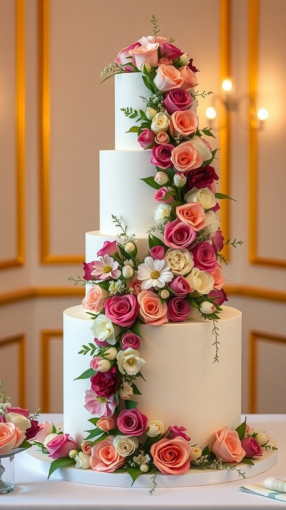 12 Stunning Wedding Cake Flowers for a Perfect Celebration