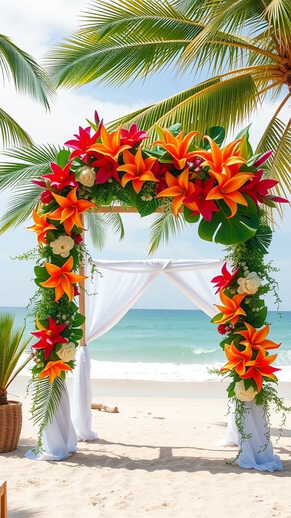 10 Stunning Floral Arrangements for Your Wedding Arch