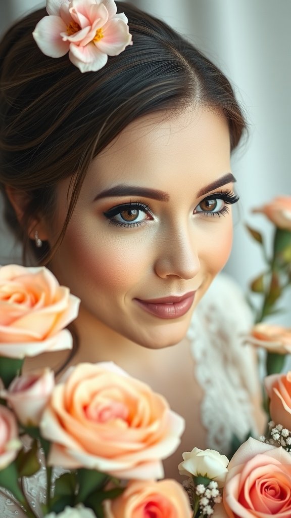 11 Stunning Wedding Makeup Looks for Brown Eyes