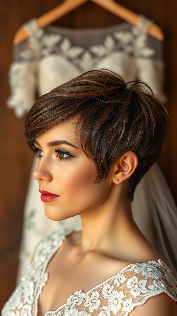 11 Stunning Wedding Hairstyles for Short Hair