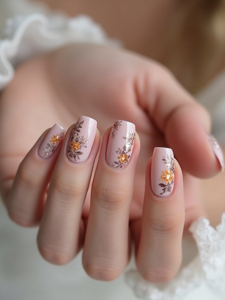 11 Stunning Short Wedding Nail Ideas for Your Big Day