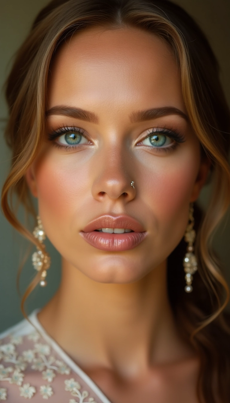 14 Stunning Wedding Makeup Ideas for Green Eyes