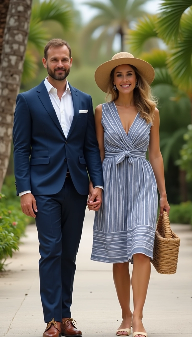 16 Stunning Wedding Guest Couple Outfit Ideas to Make a Statement