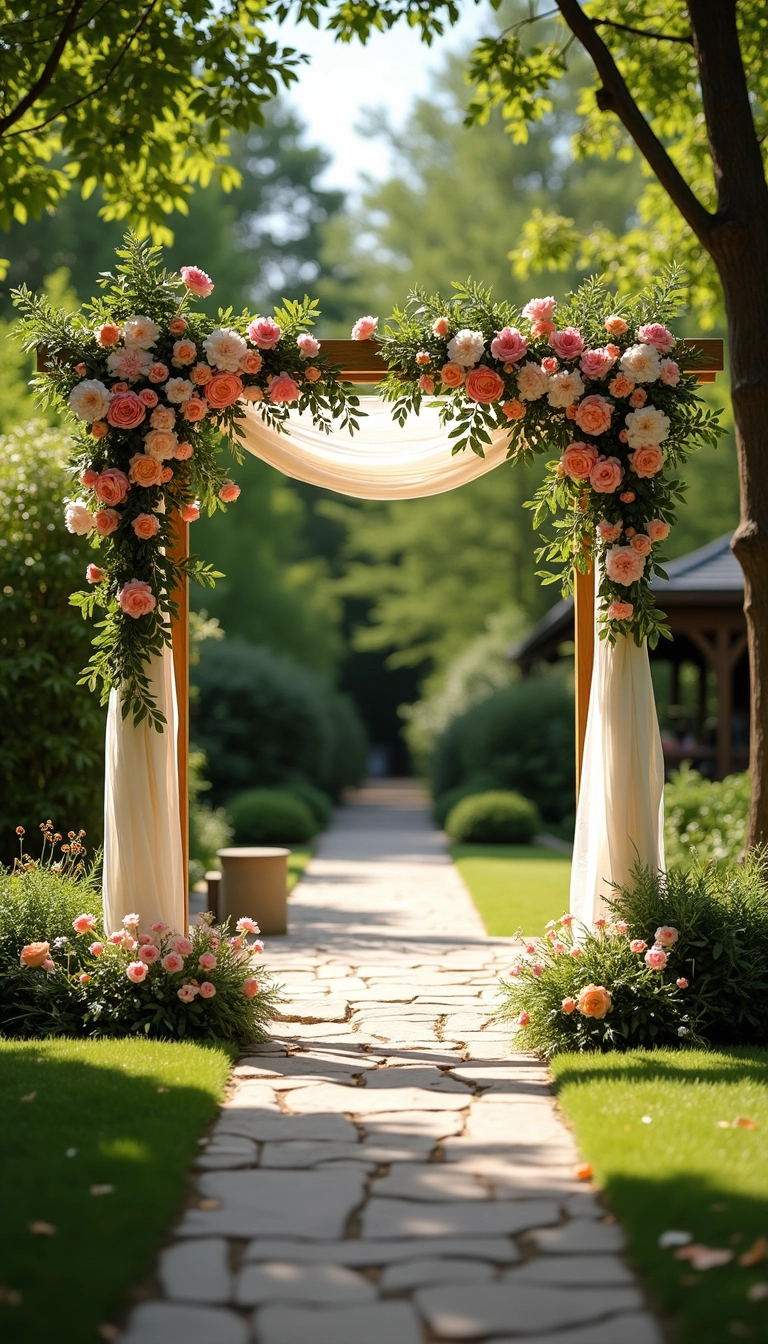 14 Beautiful Ideas for Your Backyard Wedding Ceremony