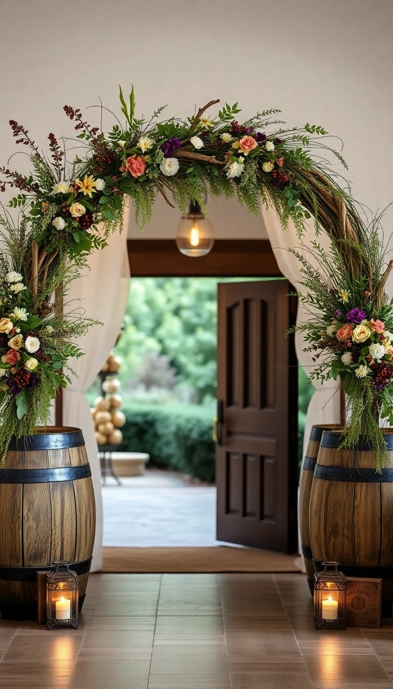 19 Stunning Wedding Hall Entrance Decorations to Wow Your Guests