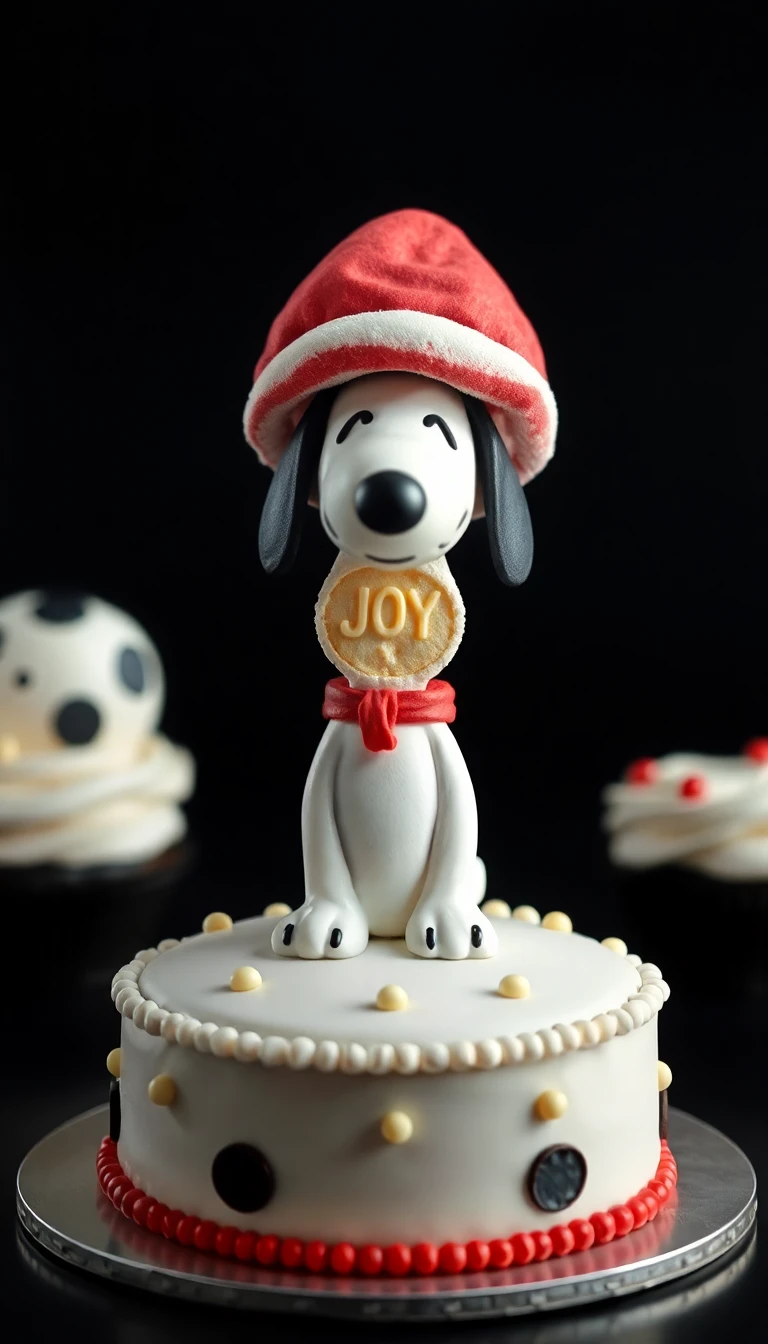 14 Delightful Variations of Snoopy Cake to Satisfy Your Sweet Tooth