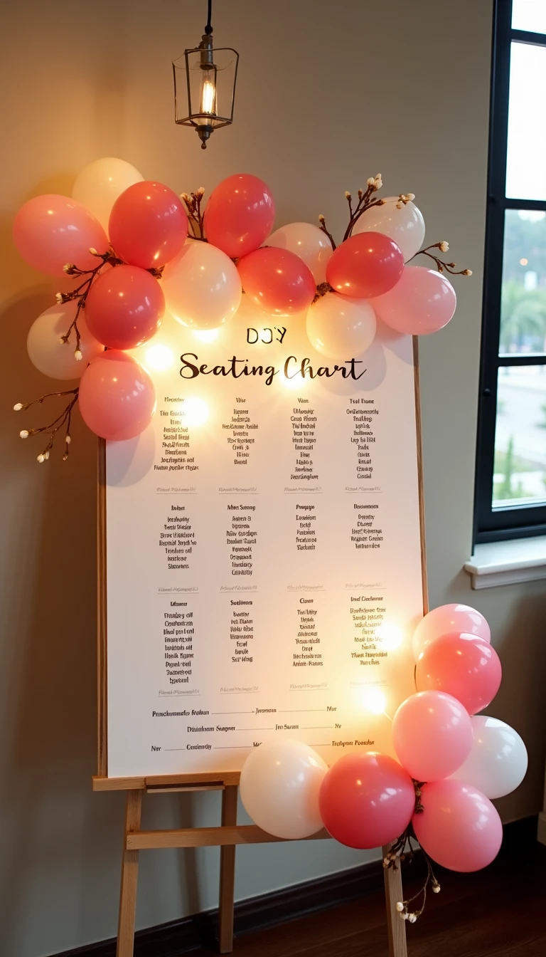 7 Creative Ideas for Your DIY Seating Chart Wedding