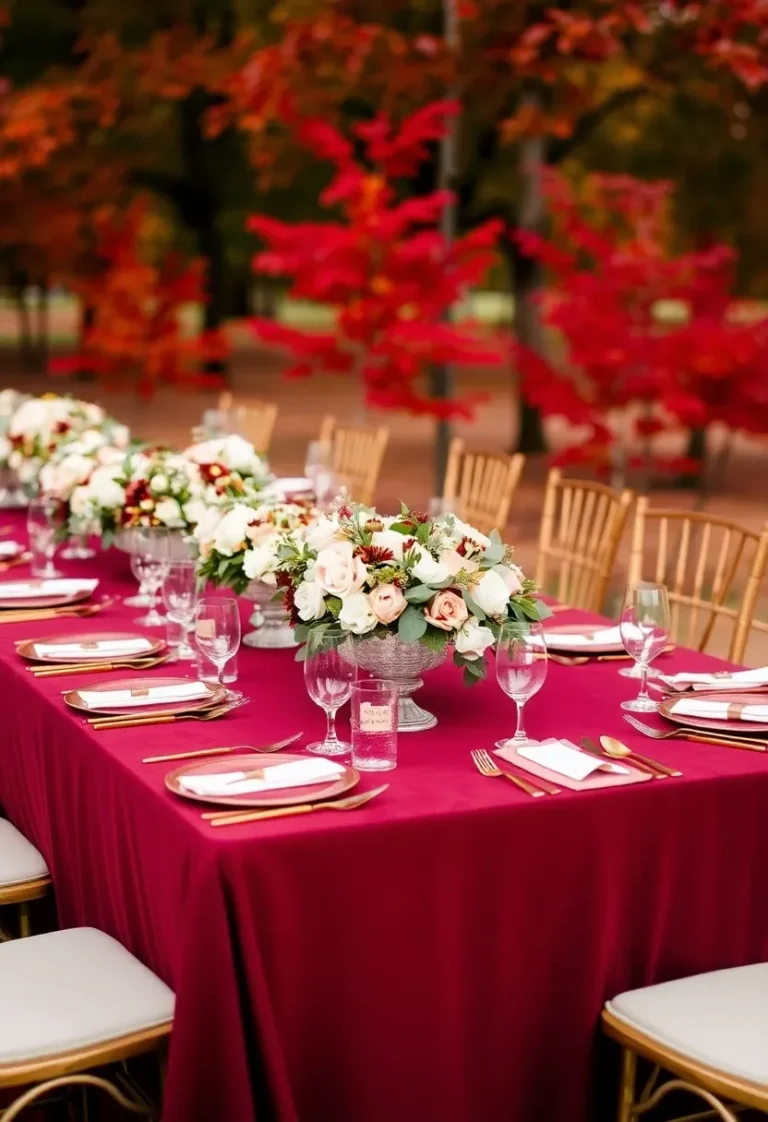 3 Breathtaking Fall Wedding Color Palettes That Will Wow Your Guests