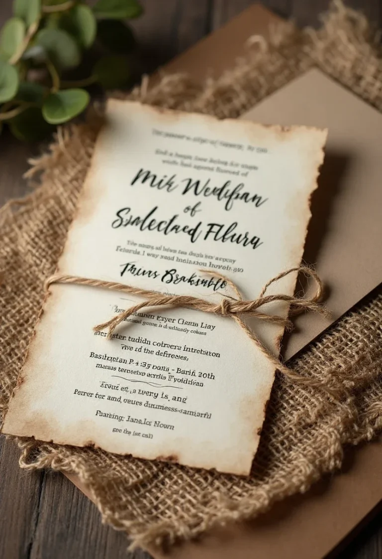 10 Creative Wedding Invitation Ideas to Impress Your Guests
