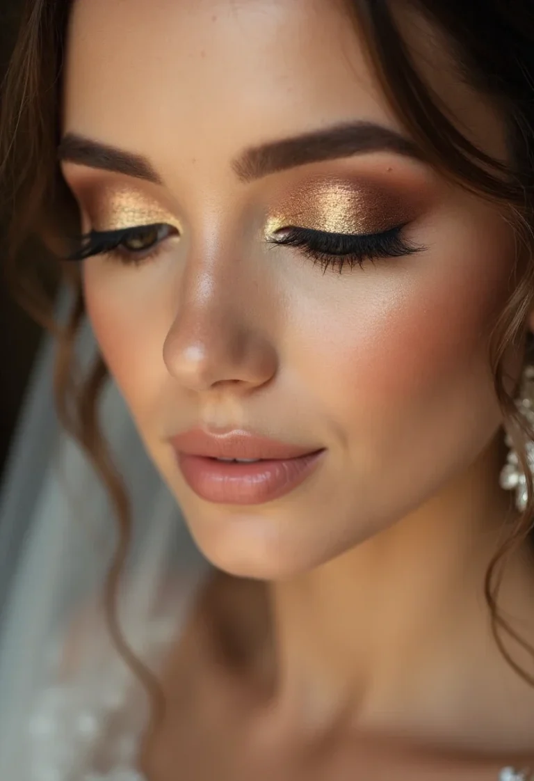 10 Stunning Wedding Makeup Ideas for Brown Eyes