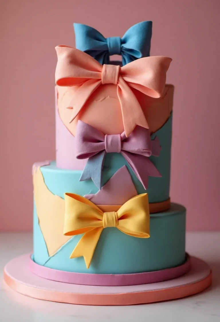 10 Stunning Bow Cake Designs to Elevate Your Celebrations
