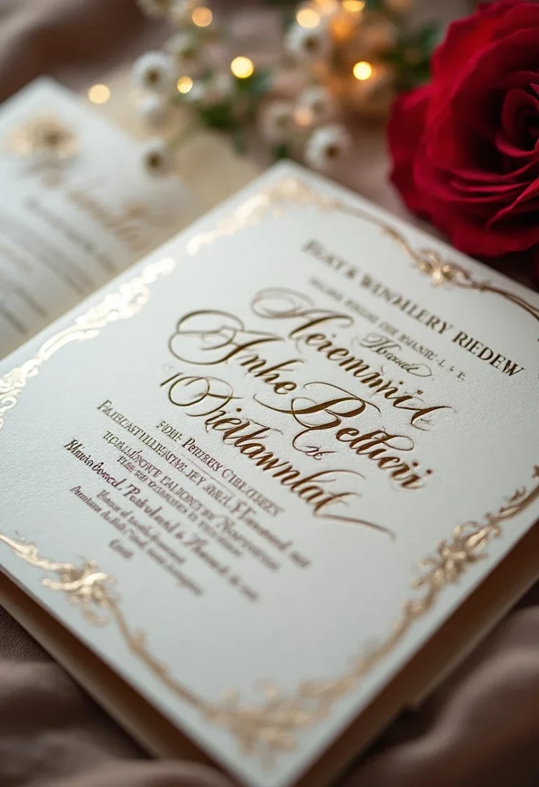 10 Timeless Elements of an Old Money Wedding