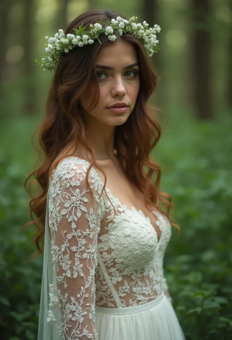 7 Enchanting Forest Wedding Dresses for a Fairy-Tale Celebration