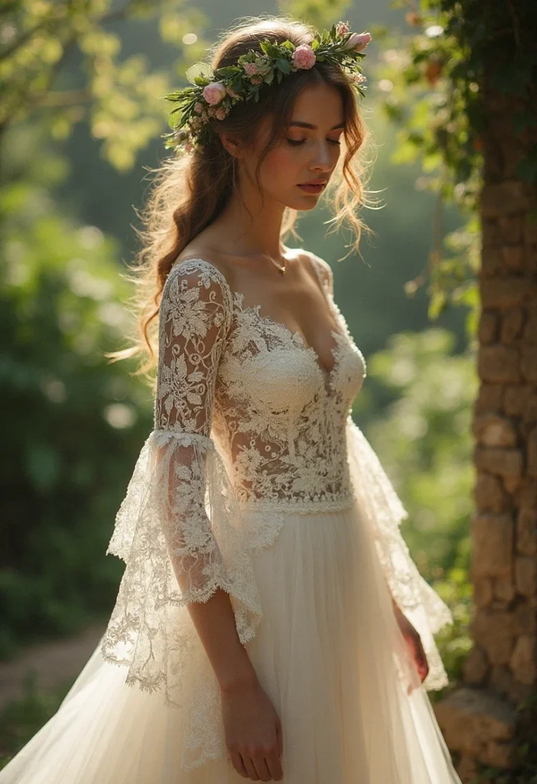 7 Enchanting Civil Wedding Dresses that Will Leave You Breathless