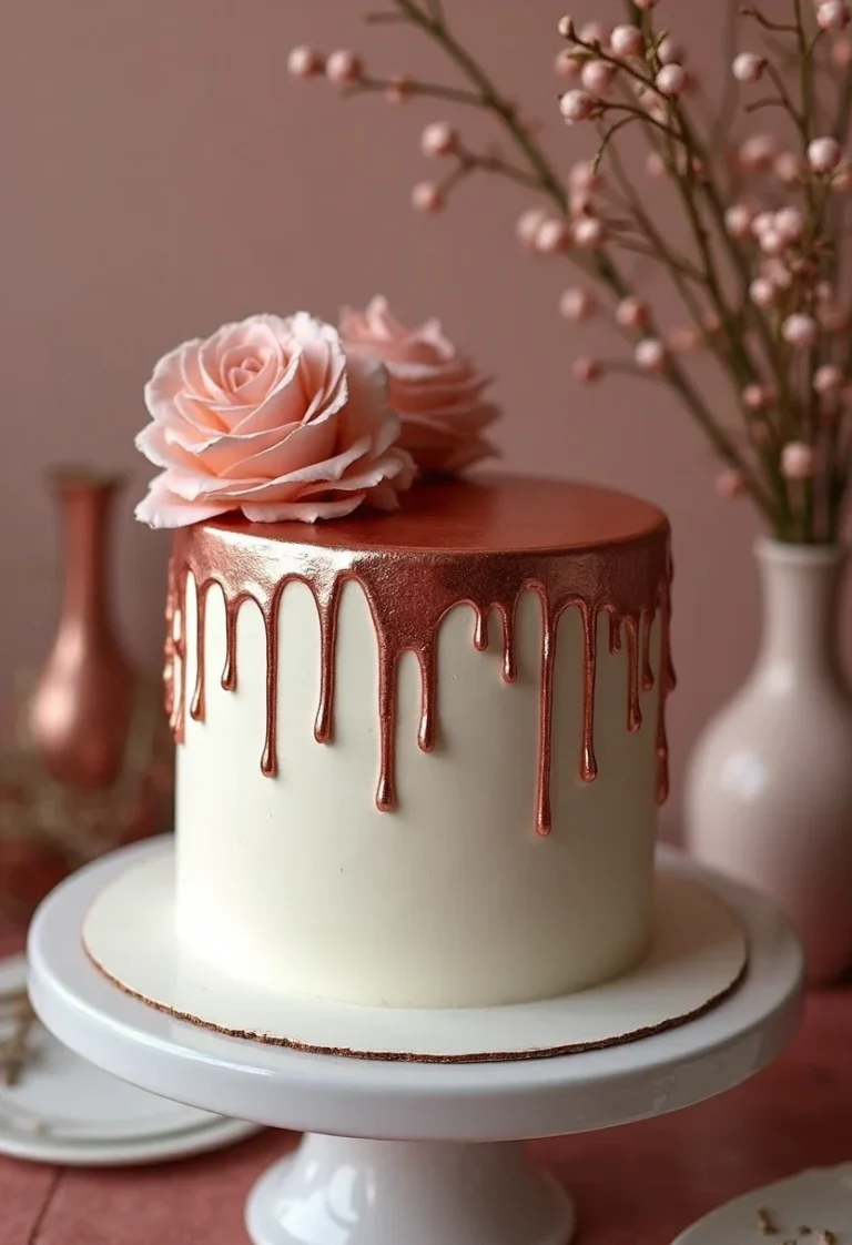 7 Stunning Rose Gold Cake Ideas That Will Make Your Celebration Unforgettable