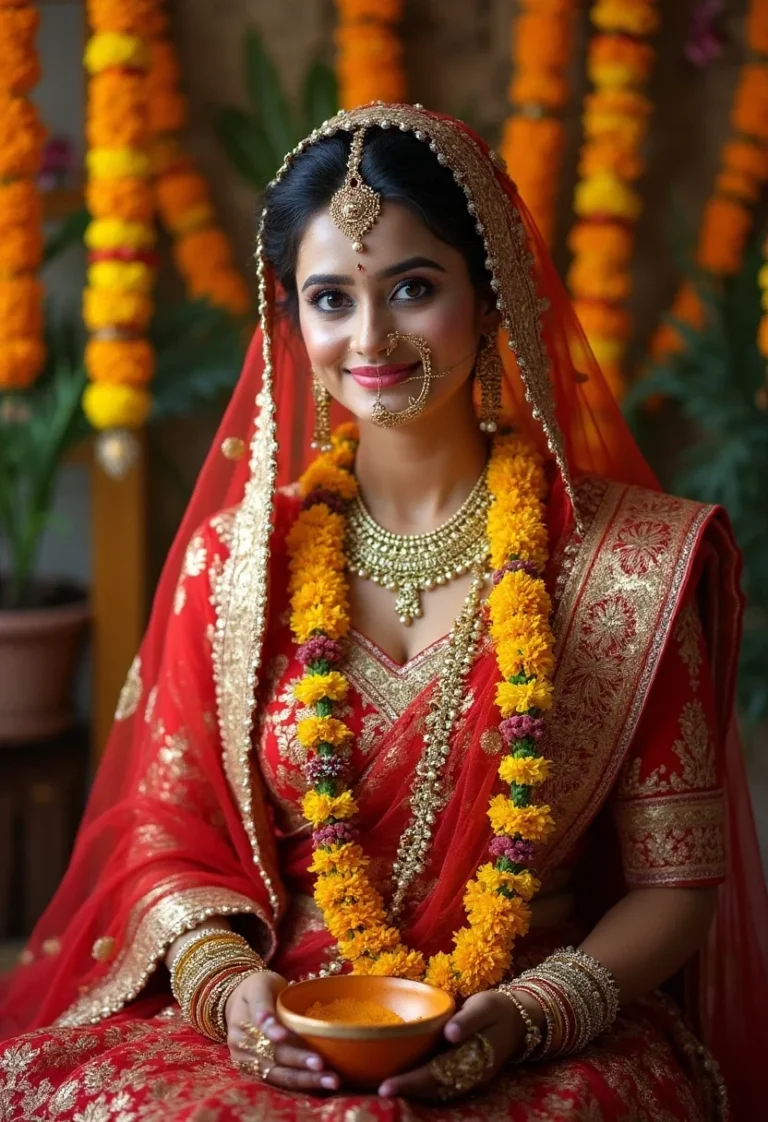 7 Spectacular Haldi Poses to Capture Joyful Wedding Moments
