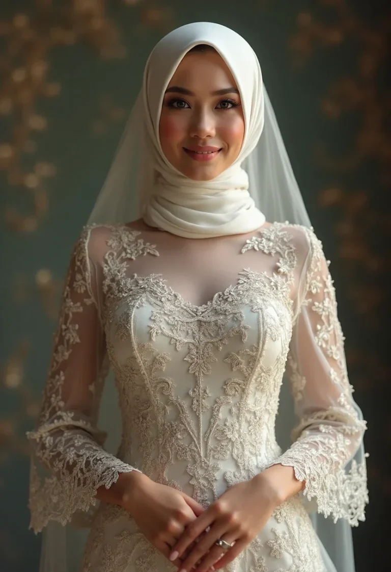 7 Stunning Hijab Wedding Dresses for the Modern Bride