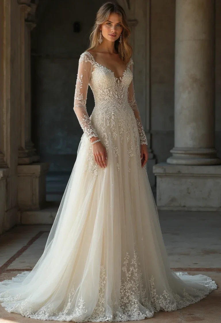 9 Stunning Long Sleeve Wedding Dresses to Inspire Your Big Day