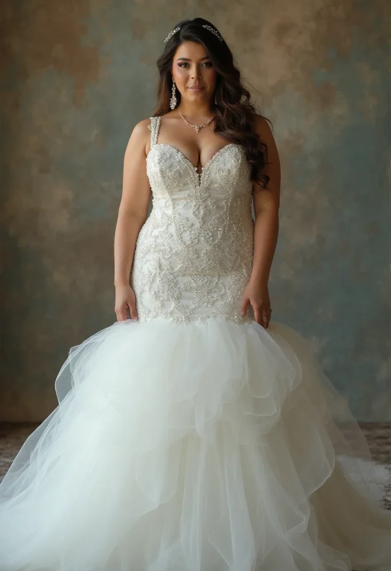 11 Stunning Plus Size Wedding Dresses for the Curvy Bride