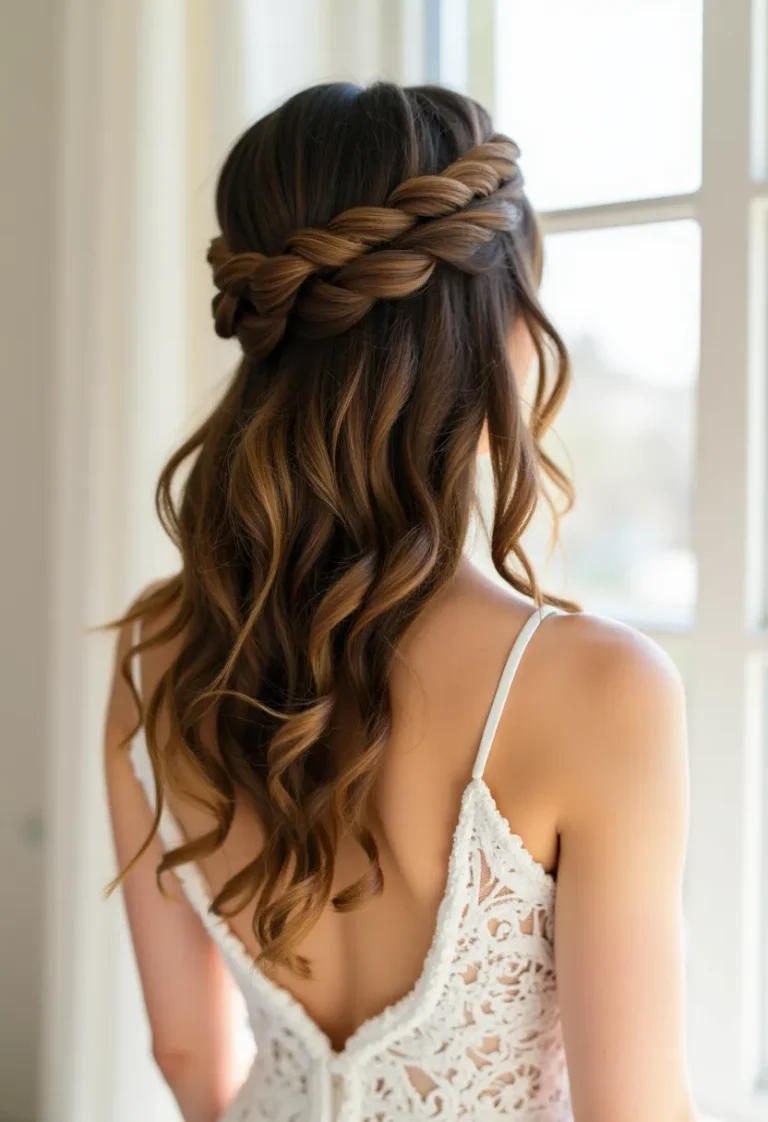 11 Gorgeous Bridal Half Up Half Down Hairstyles for Your Dream Wedding