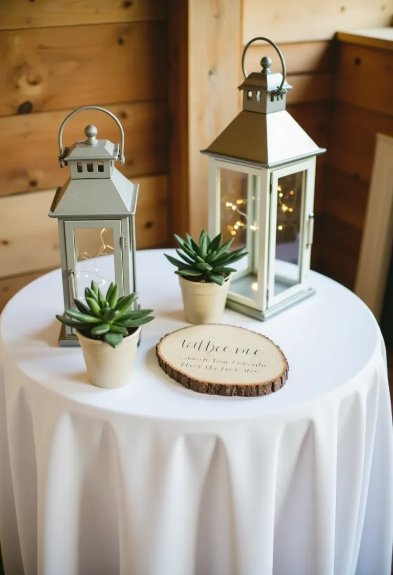 11 Stunning Welcome Table Ideas for Your Wedding Entrance