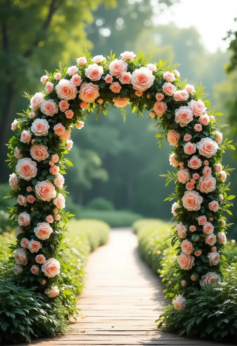 10 Breathtaking Wedding Arch Flowers to Elevate Your Ceremony