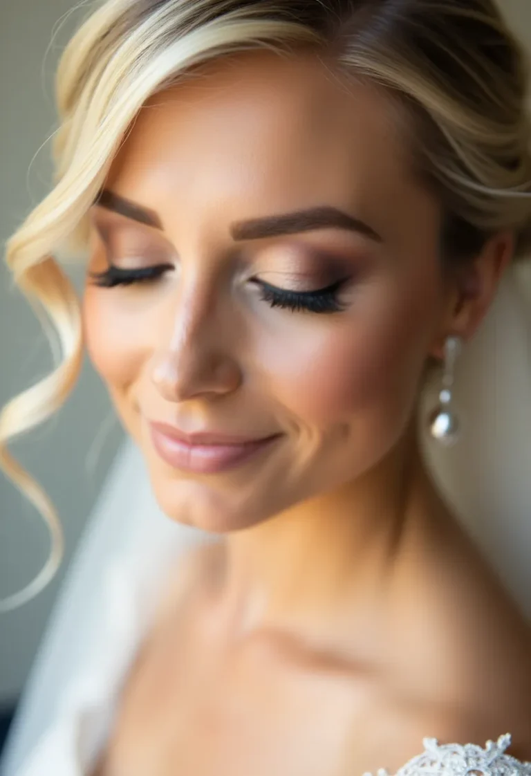 11 Stunning Wedding Makeup Ideas for Blue Eyes and Blonde Hair