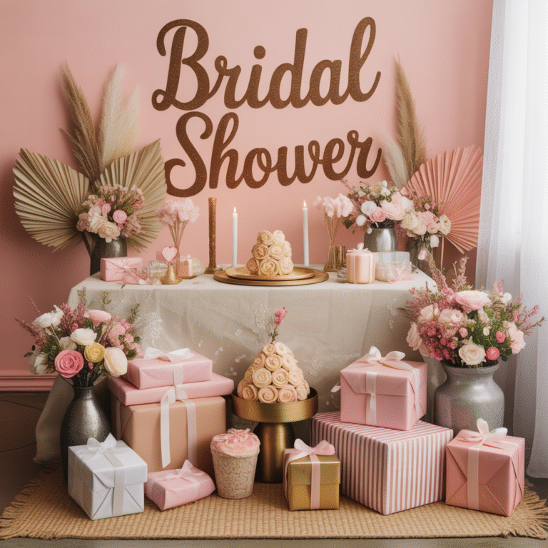 The Ultimate Bridal Shower Planning Timeline