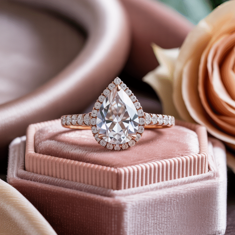 The Rise of Pear-Shaped Engagement Rings: Why They’re One of the Most Popular Jewelry Trends of 2025
