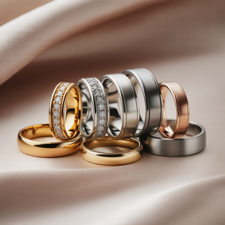 9 Popular Metals to Consider for Your Wedding Rings