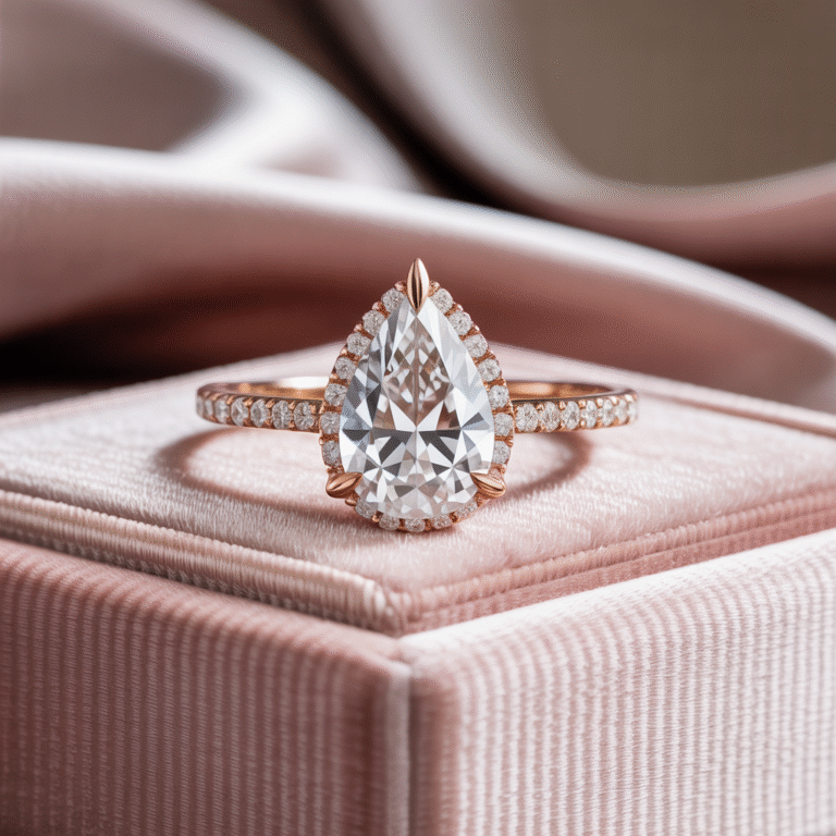 Everything You Need to Know About Pear-Shaped Engagement Rings