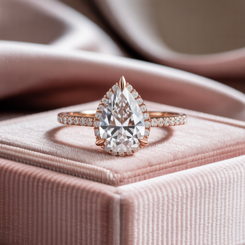 Everything You Need to Know About Pear-Shaped Engagement Rings