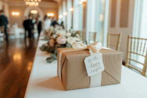 Wedding Gift Etiquette Bringing to Reception Explained for Guests