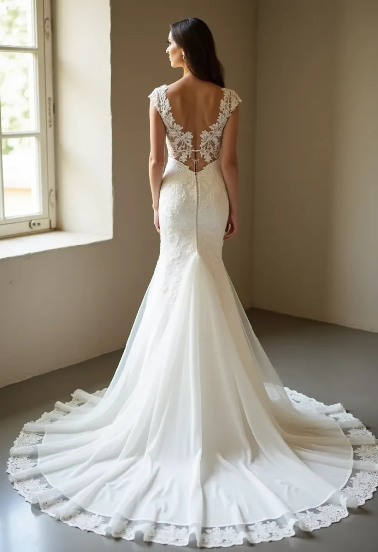 10 Stunning Basque Waist Wedding Dresses for the Dreamy Bride