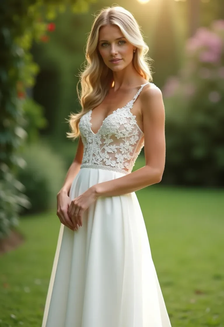 10 Stunning Simple Bride Dresses for an Effortless Wedding Day